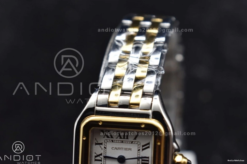 YG 22mm YG 1:1 Edition Bracelet Dial SS SS Ronda White 1002 Best Panthère UrbanChic on BVF Quartz 1208